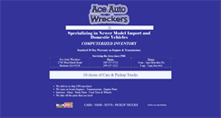 Desktop Screenshot of aceautodismantlers.com